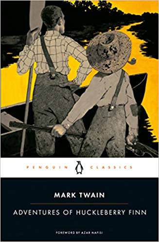 Adventures of Huckleberry Finn by Mark Twain - Banned Books Collection