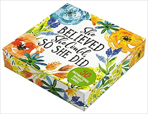 She Believed She Could So She Did Insight Cards