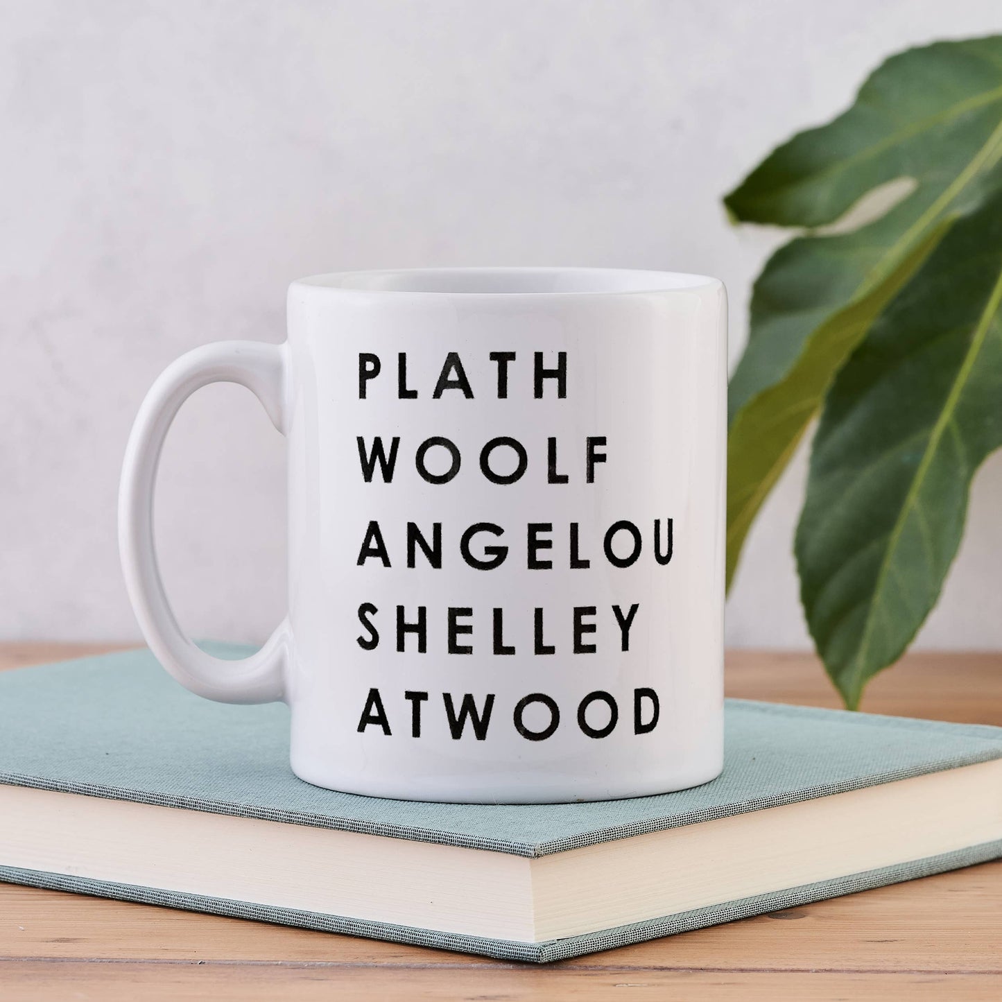 Bookishly - Feminist Authors Literary List Mug