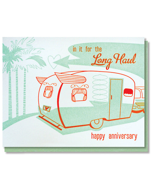 Paper Parasol Press - Long Haul Anniversary Card -  - Stomping Grounds