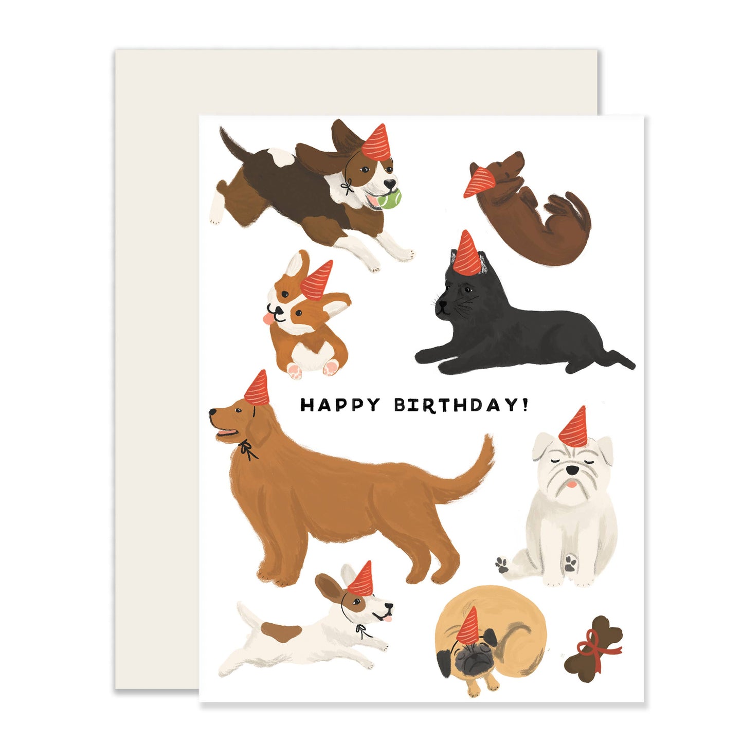 Slightly Stationery - Dogs Birthday