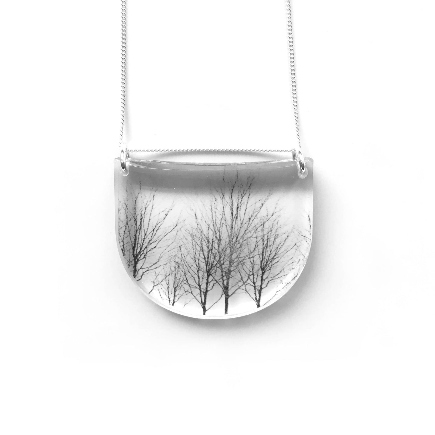 Black Drop Designs - Drop Trees Necklace