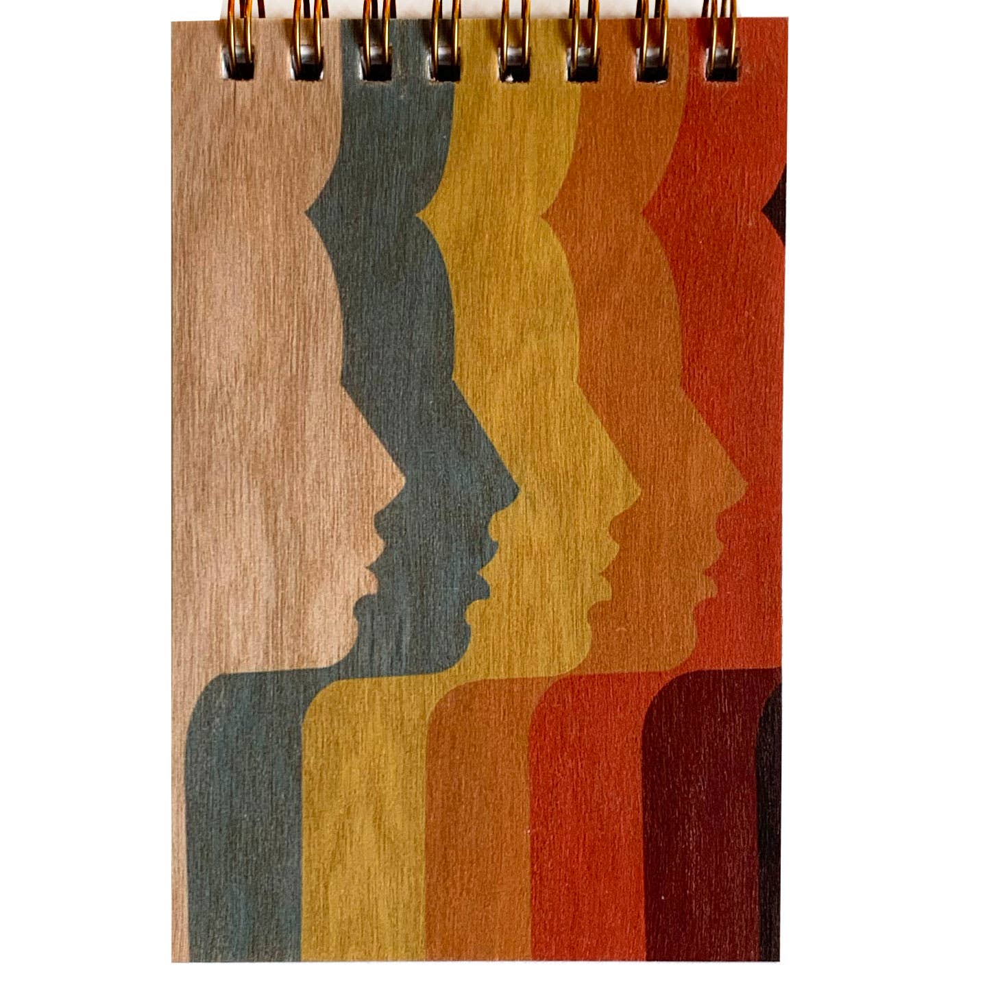 Spitfire Girl - Wood Notepad - 70's Ladies