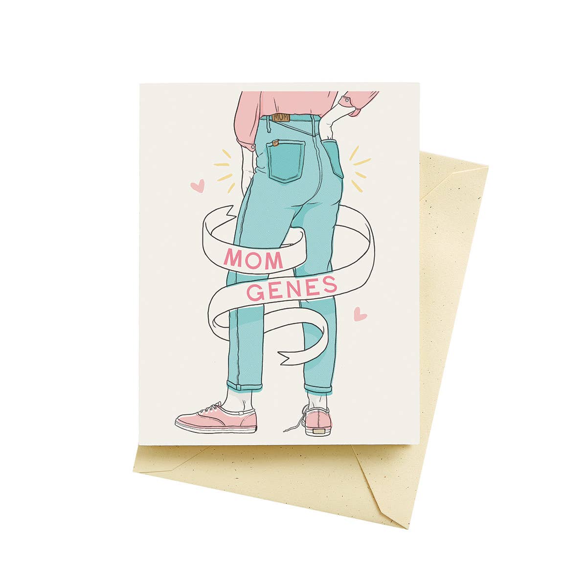 Seltzer Goods - Mom Genes Mother's Day Cards