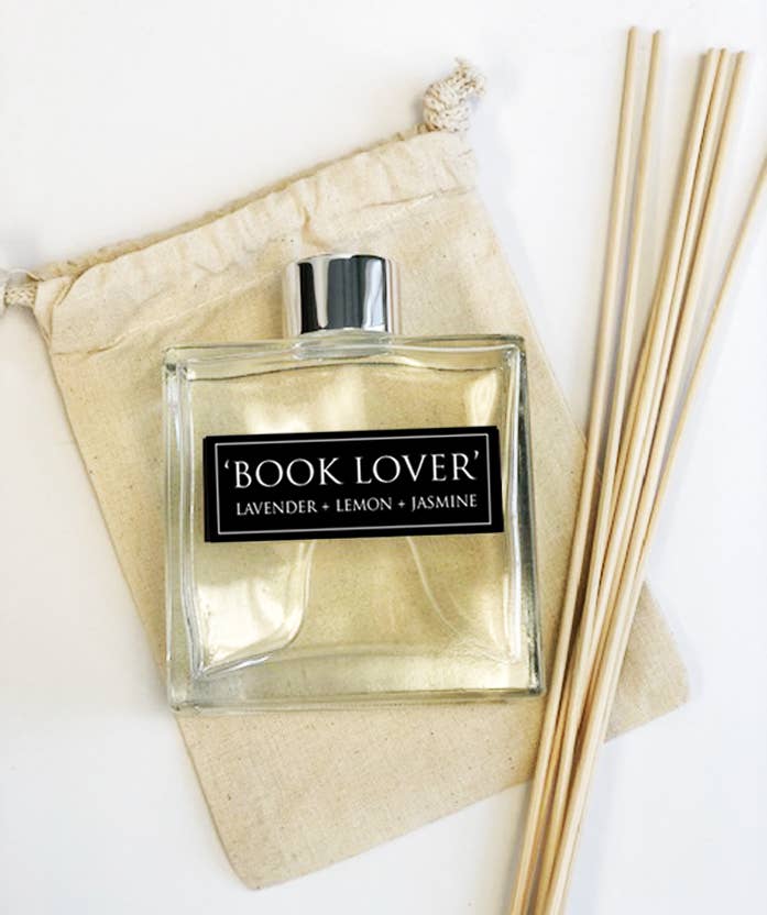 Fly Paper Products - Book Lover - 7oz Glass Reed Diffuser