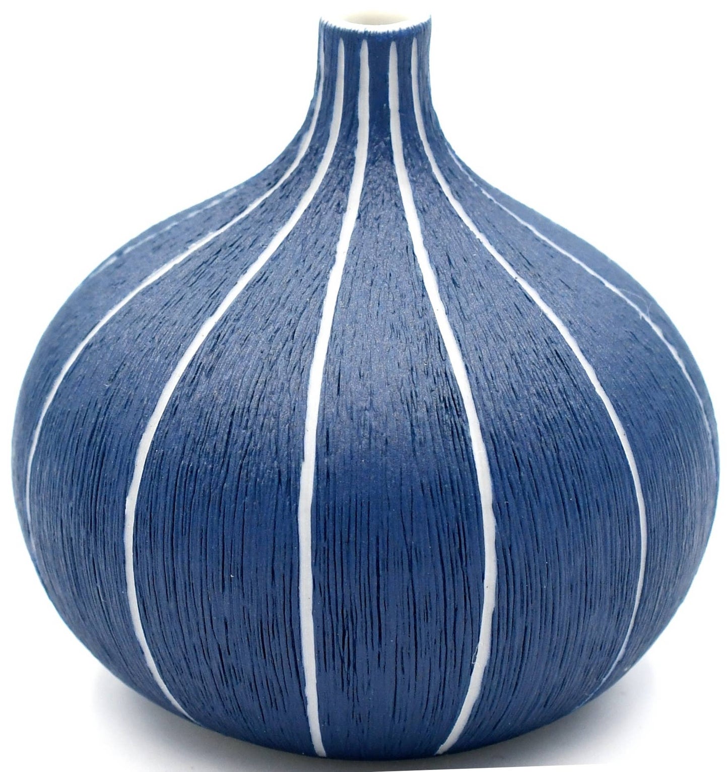 Art Floral Trading LLC - 192BLUE17 CONGO TINY S - BLUE17 Porcelain bud vase