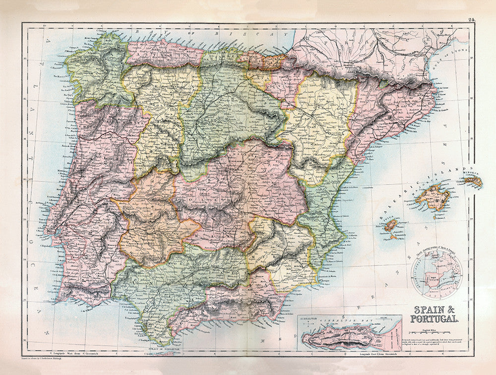 Spain and Portugal - Print - Stomping Grounds