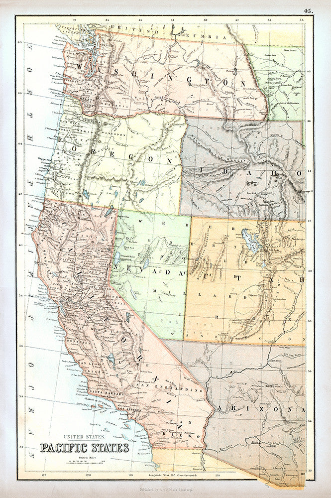 United States – Pacific States - Print - Stomping Grounds