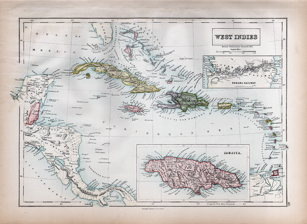 West Indies (1867) - Print - Stomping Grounds
