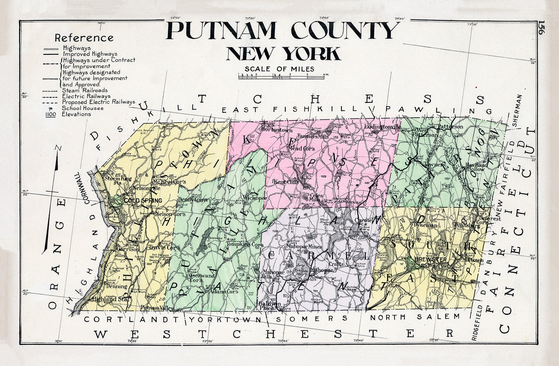 Putnam County, NY Map - Print - Stomping Grounds