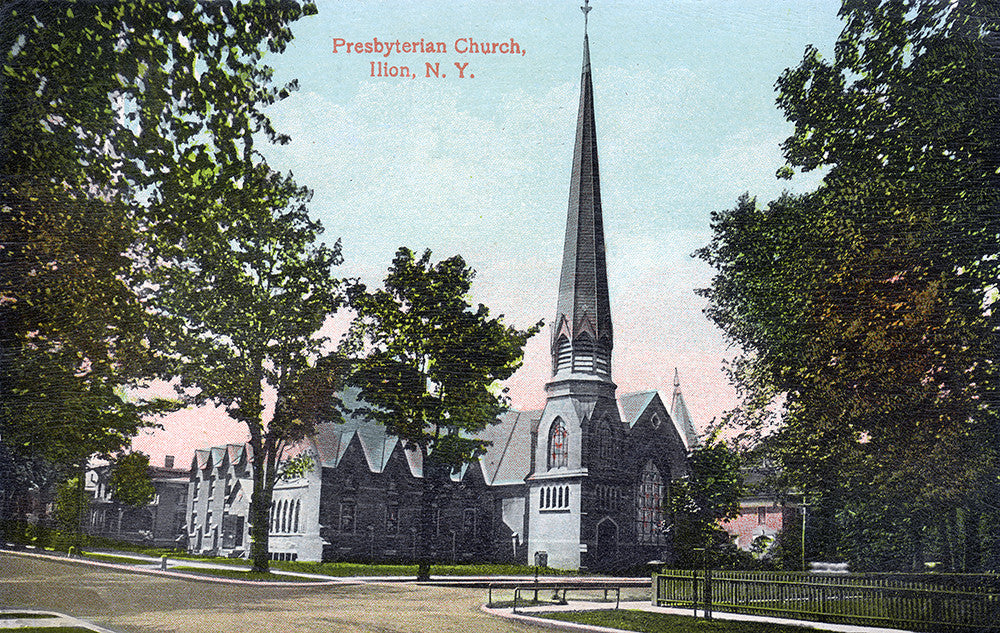 Presbyterian Church, Ilion, NY - Print - Stomping Grounds