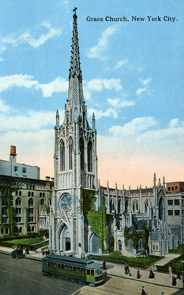 Grace Church, New York City - Print - Stomping Grounds