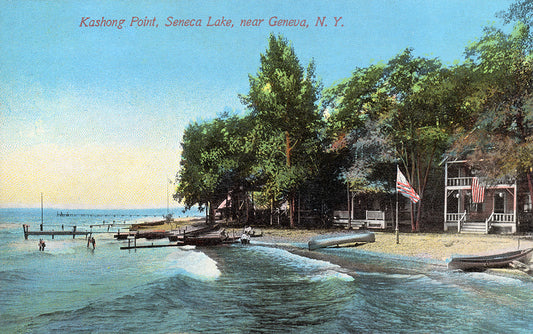 Kashong Point, Seneca Lake, Near Geneva, NY - Print - Stomping Grounds