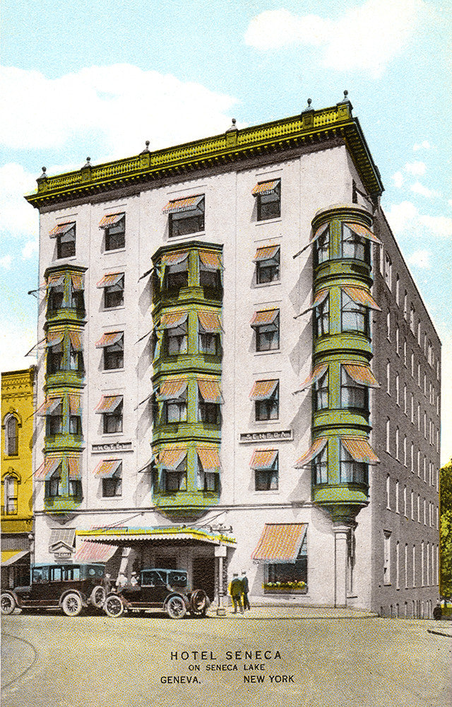 Hotel Seneca on Seneca Lake, Geneva, NY - Print - Stomping Grounds