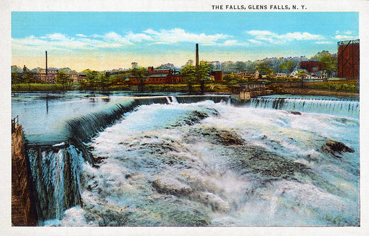 The Falls, Glens Falls, NY - Print - Stomping Grounds