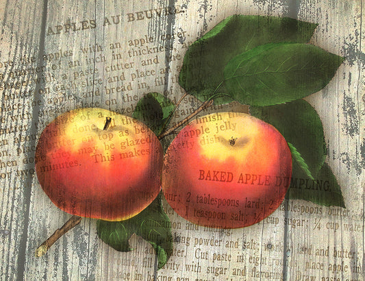 Baked Apple Dumpling - Print - Stomping Grounds