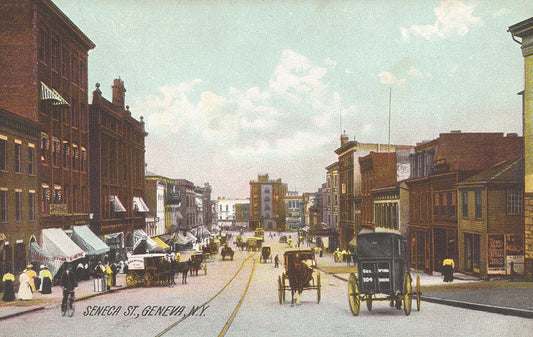 Seneca St., Geneva, NY - Print - Stomping Grounds