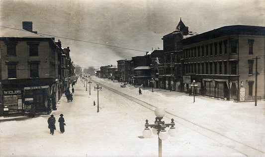 All Froze Over- Exchange St. Looking North - Print - Stomping Grounds