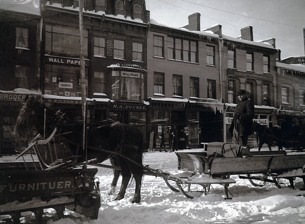 All Froze Over- Seneca St. Furnituer Wagon - Print - Stomping Grounds