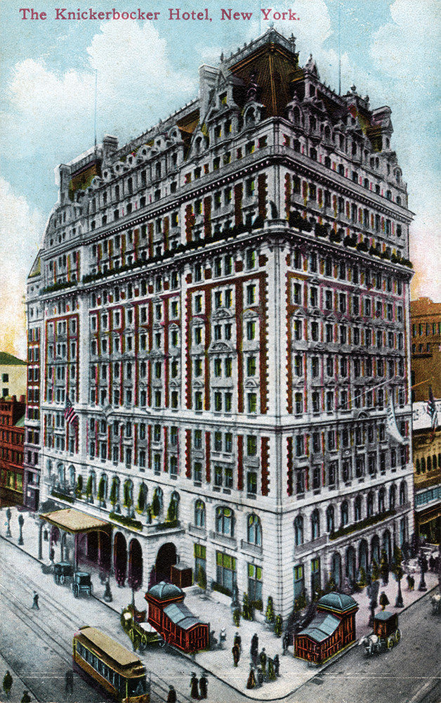The Knickerbocker Hotel, New York - Print - Stomping Grounds