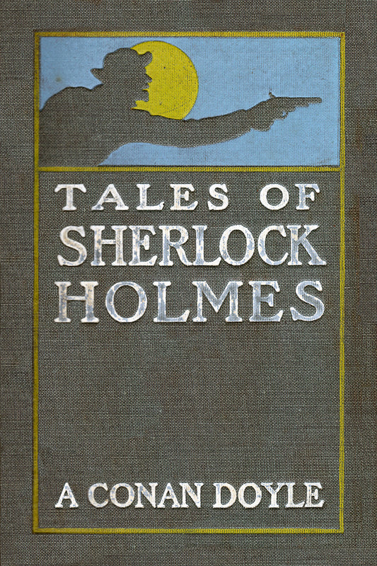 Sherlock Holmes Book Cover Art - Print - Stomping Grounds