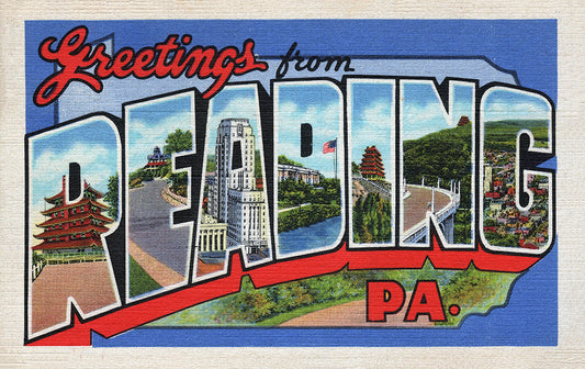 Greetings From Reading, PA - Print - Stomping Grounds