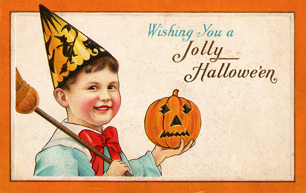 Wishing You a Jolly Hallowe'en - Print - Stomping Grounds