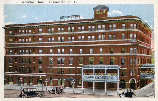 Arlington Hotel, Binghamton, NY - Print - Stomping Grounds