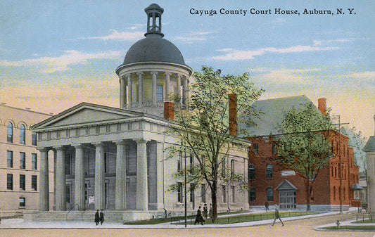 Cayuga County Courthouse, Auburn NY - Print - Stomping Grounds
