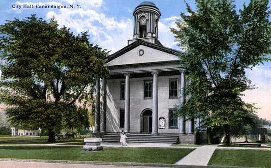 City Hall, Canandaigua NY - Print - Stomping Grounds