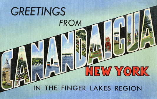 Greetings From Canandaigua, NY - Print - Stomping Grounds