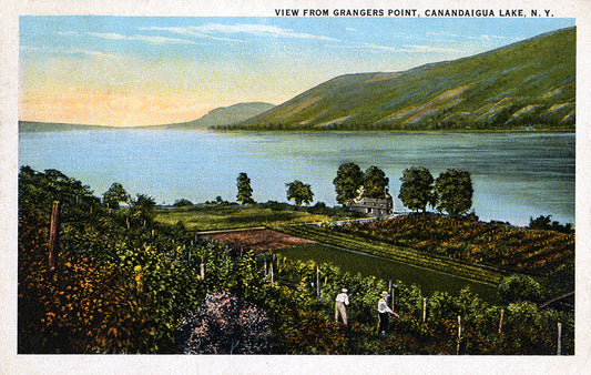 View From Grangers Point, Canandaigua Lake NY - Print - Stomping Grounds
