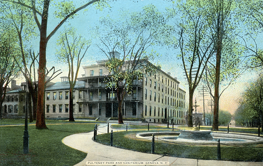 Pultney Park and Sanitarium, Geneva, NY - Print - Stomping Grounds