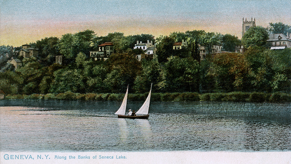 Geneva NY, Along the Banks of Seneca Lake - Print - Stomping Grounds