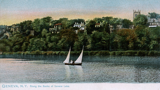 Geneva NY, Along the Banks of Seneca Lake - Print - Stomping Grounds