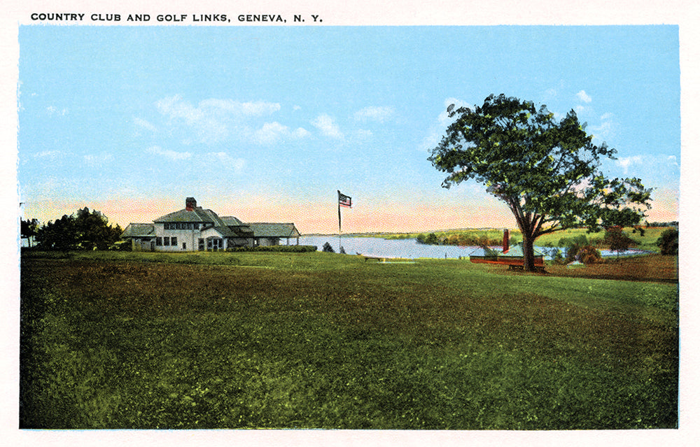 Country Club and Golf Links, Geneva NY - Print - Stomping Grounds