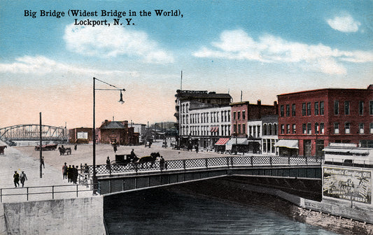 Big Bridge (Widest bridge in the world), Lockport, NY - Print - Stomping Grounds