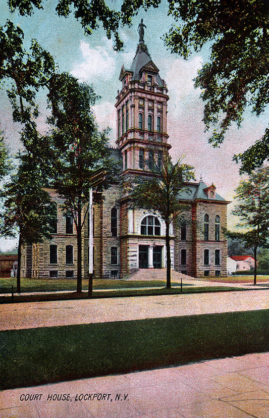 Courthouse, Lockport, NY - Print - Stomping Grounds
