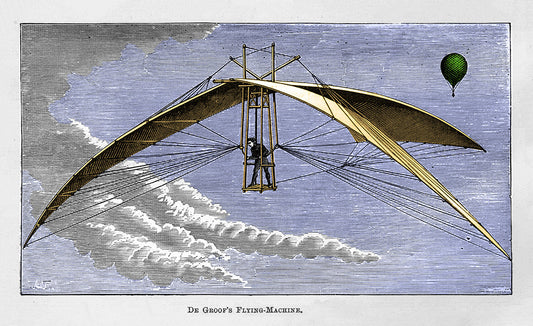 De Groof's Flying - Machine - Print - Stomping Grounds