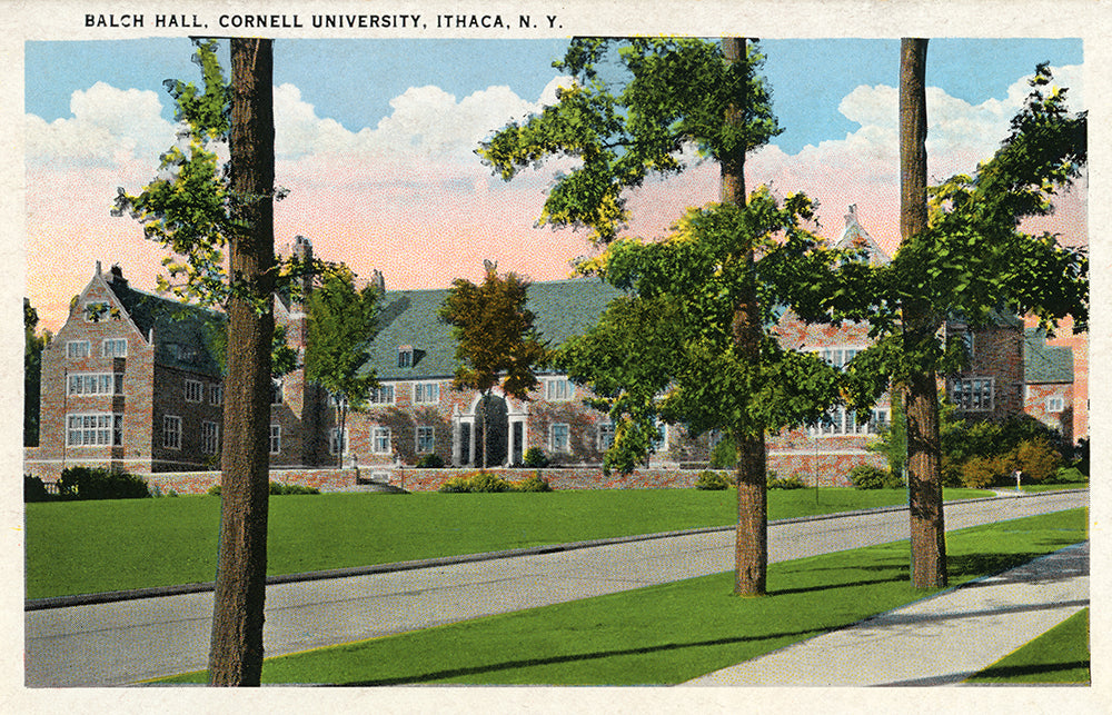 Balch Hall, Cornell University, Ithaca, NY - Print - Stomping Grounds