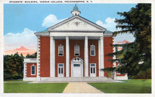 Students' Building, Vassar College, Poughkeepsie NY - Print - Stomping Grounds