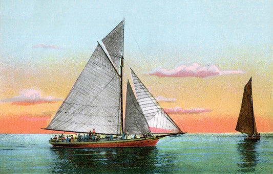 Seneca Lake Sailboats I - Print - Stomping Grounds