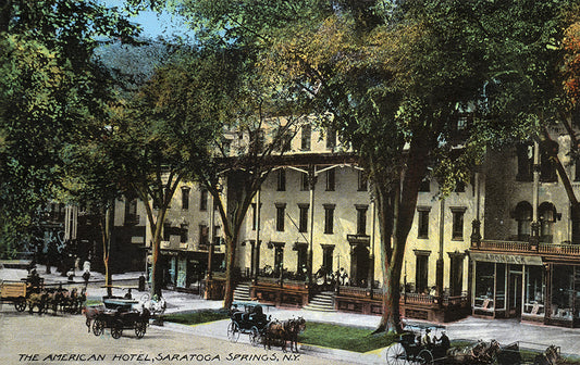 The American Hotel, Saratoga Springs, NY - Print - Stomping Grounds
