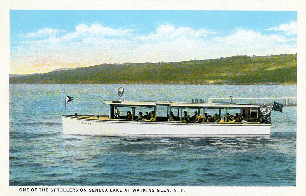 One of the Strollers on Seneca Lake at Watkins Glen, New York - Print - Stomping Grounds