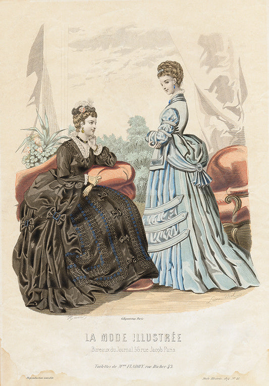La Mode Illustree 1874 No. 41 - Print - Stomping Grounds