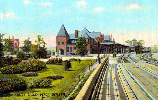 Lehigh Valley Depot, Geneva, NY - Print - Stomping Grounds