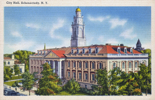 City Hall, Schenectady, NY - Print - Stomping Grounds