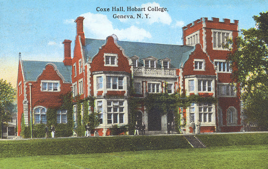 Coxe Hall, Hobart College, Geneva, NY - Print - Stomping Grounds