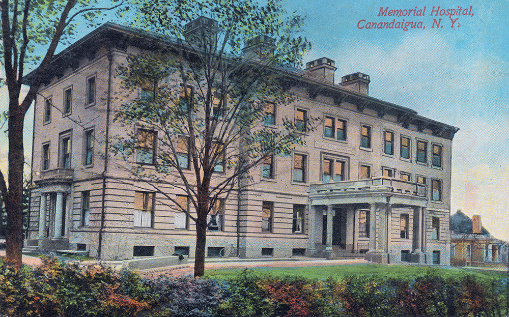 Memorial Hospital, Canandaigua, NY - Print - Stomping Grounds