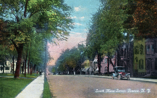 South Main St., Geneva NY - Print - Stomping Grounds